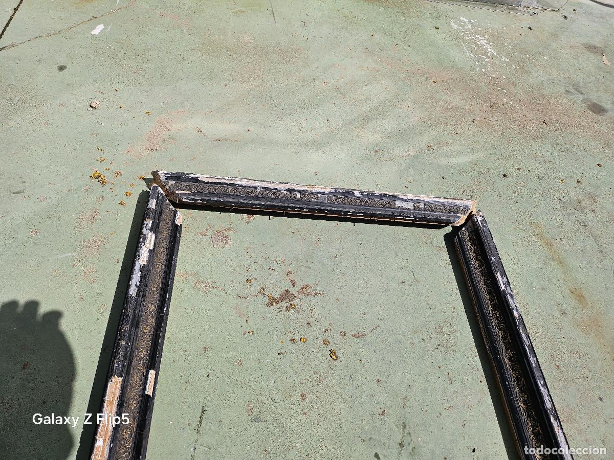 Antig&uuml;edades: listone de marco antiguo - Foto 3