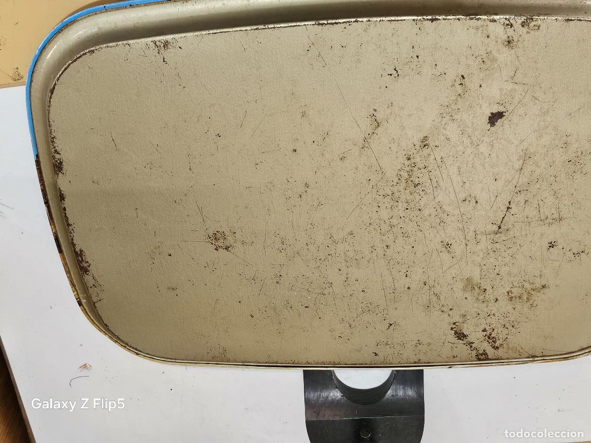 Antig&uuml;edades: bandeja de los a&ntilde;os 70 chapa - Foto 3