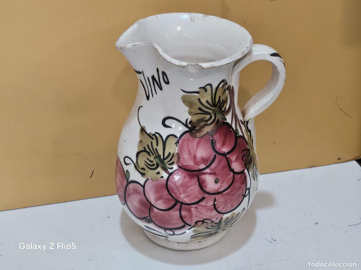 Antig&uuml;edades: jarra de ceramica antigua - Foto 1