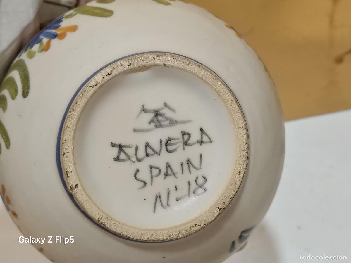 Antig&uuml;edades: jarra de ceramica de la tavera - Foto 4