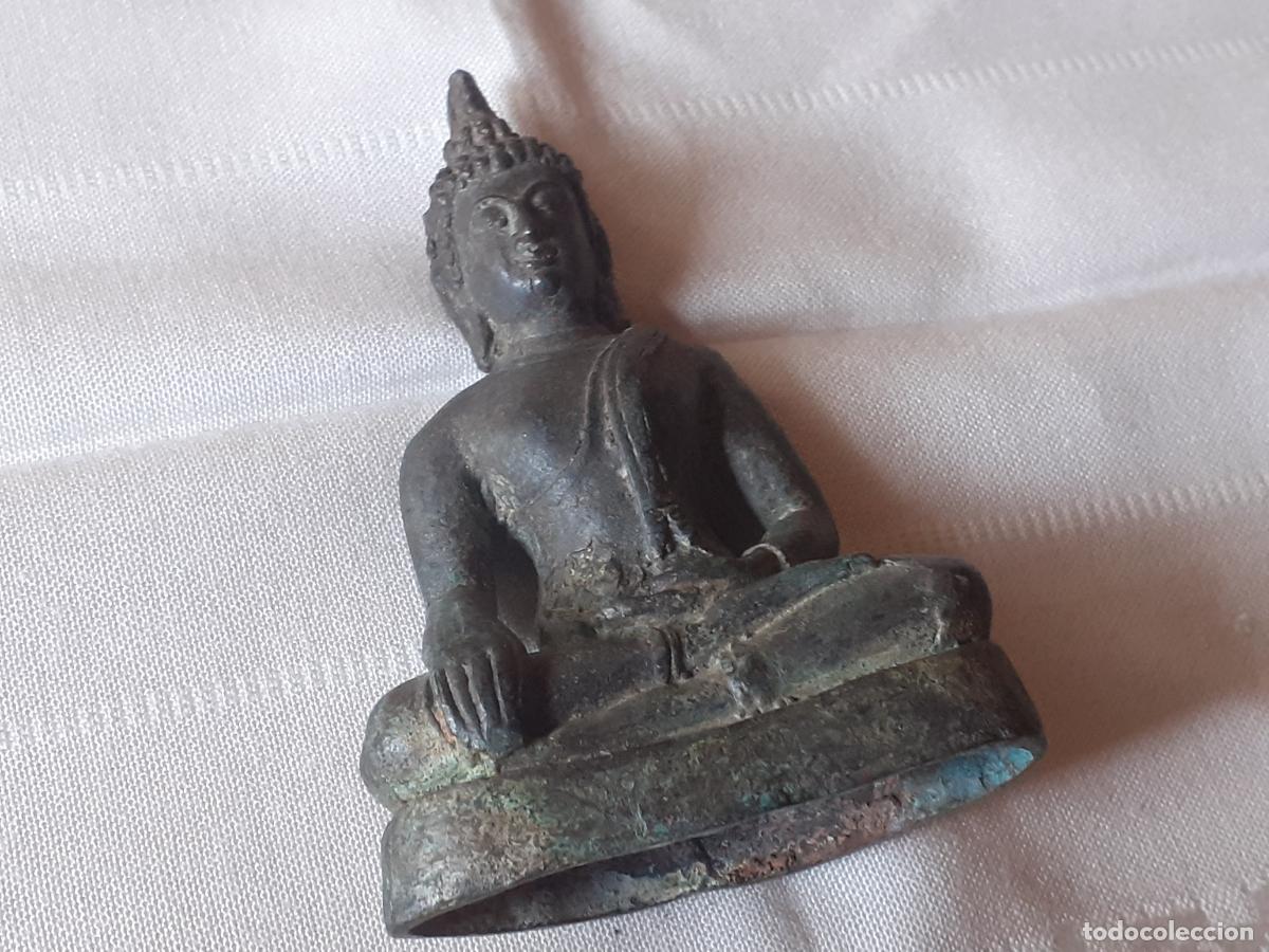 Antig&uuml;edades: Buda de bronce tahilandes - Foto 1