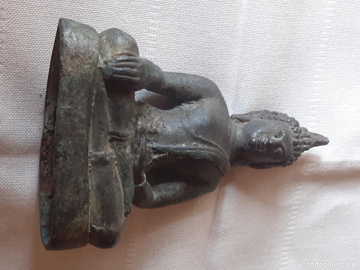 Antig&uuml;edades: Buda de bronce tahilandes - Foto 4