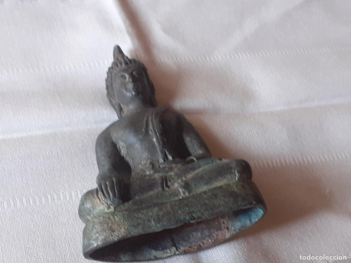 Antig&uuml;edades: Buda de bronce tahilandes - Foto 5