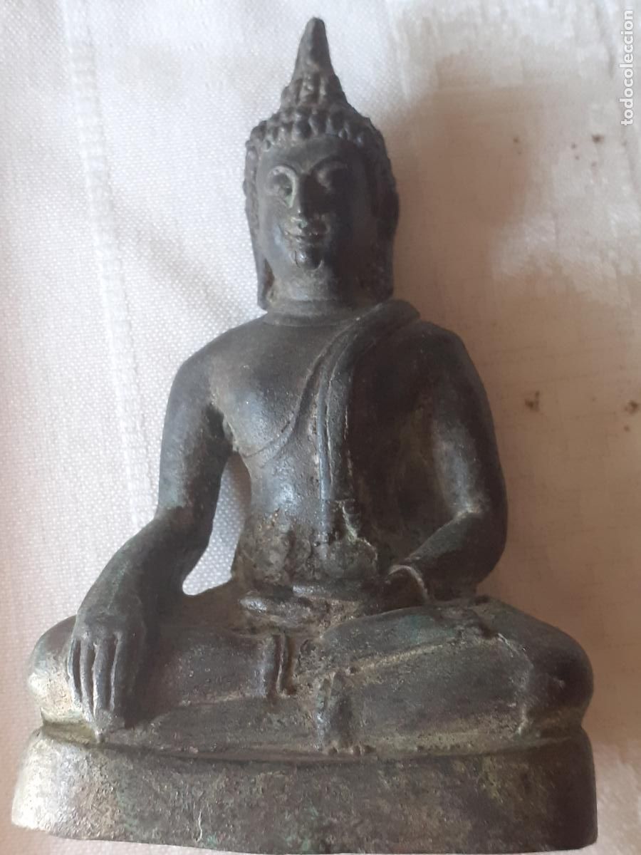 Antig&uuml;edades: Buda de bronce tahilandes - Foto 7