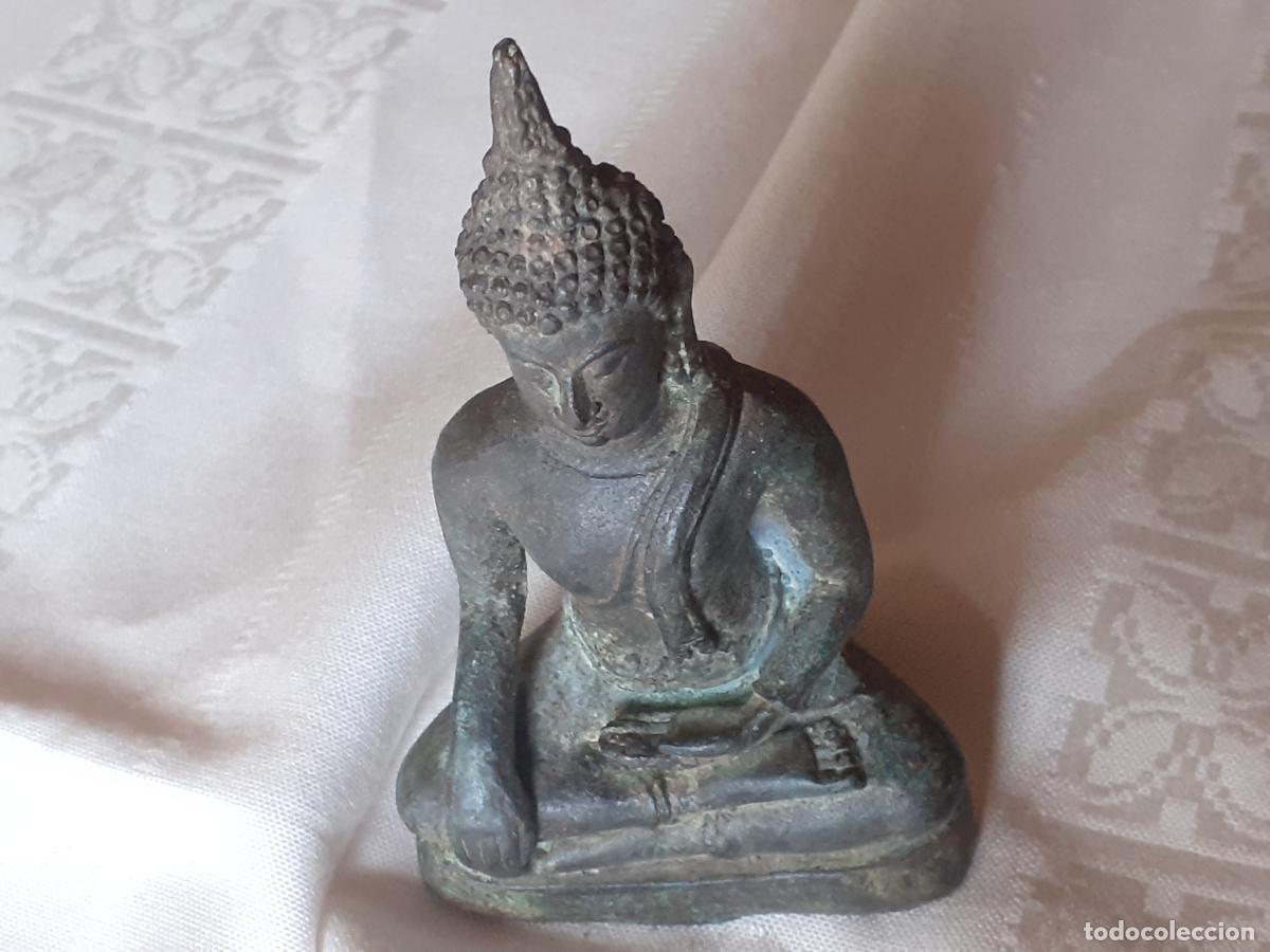 Antig&uuml;edades: Buda de bronce tahilandes - Foto 9