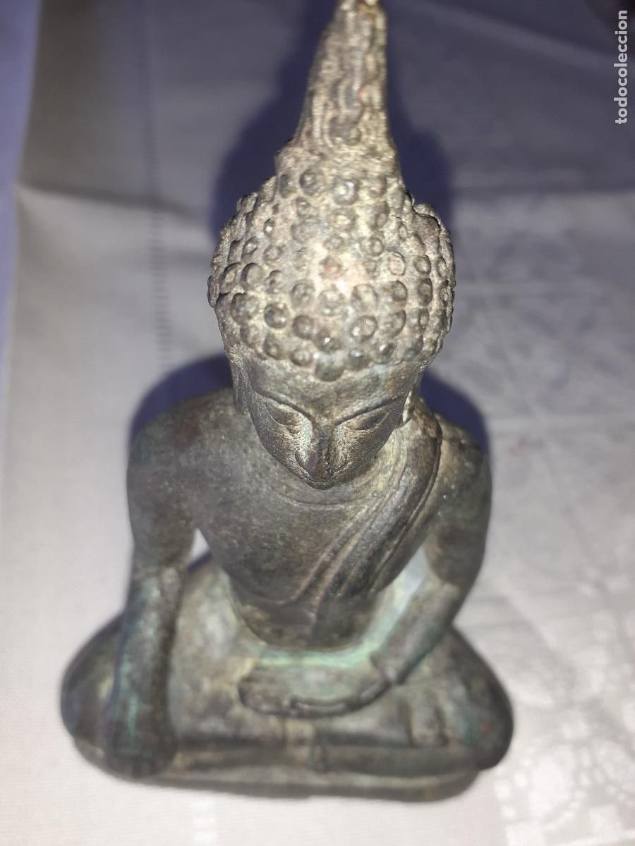 Antig&uuml;edades: Buda de bronce tahilandes - Foto 11