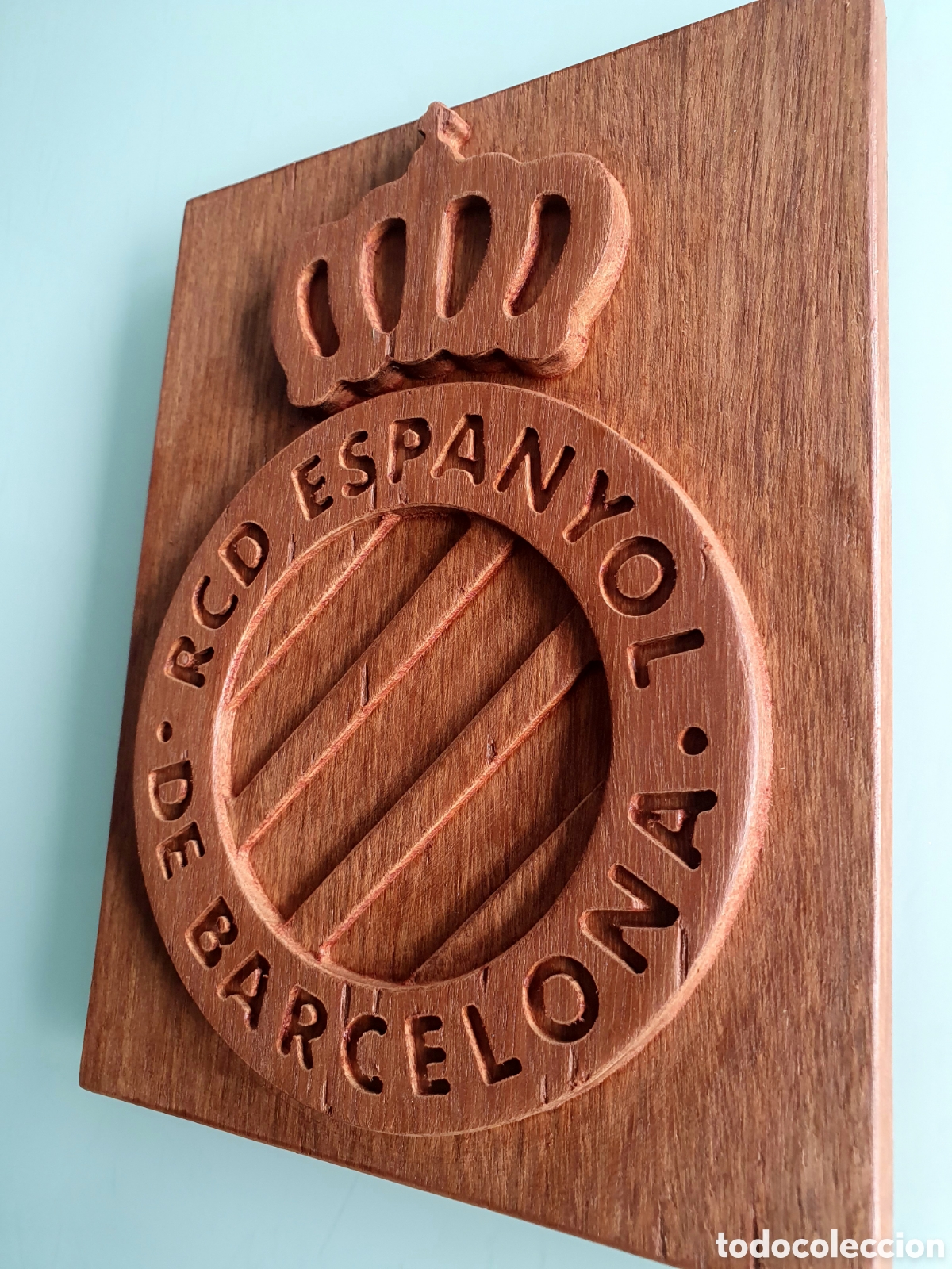 Antig&uuml;edades: Escudo del R.C.D Espa&ntilde;ol - Foto 4