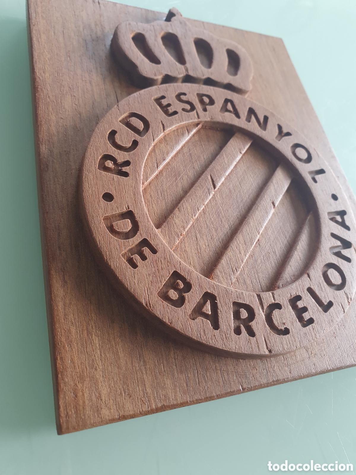 Antig&uuml;edades: Escudo del R.C.D Espa&ntilde;ol - Foto 5