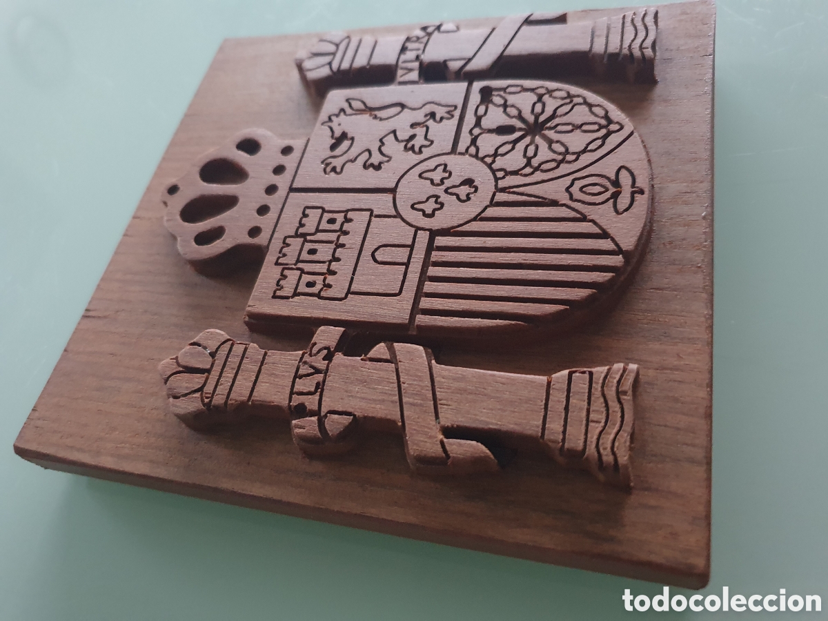 Antig&uuml;edades: Escudo tallado de Espa&ntilde;a - Foto 3
