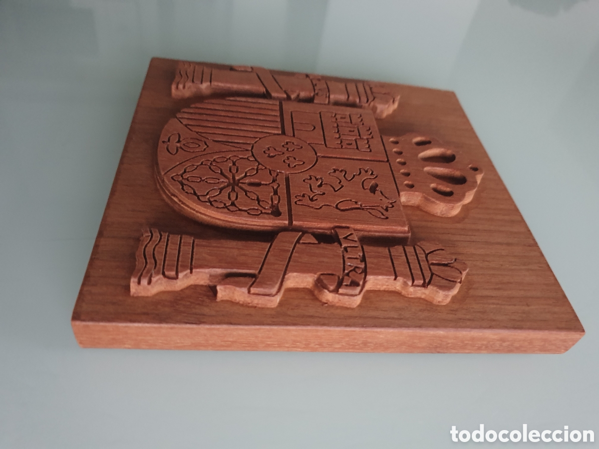 Antig&uuml;edades: Escudo tallado de Espa&ntilde;a - Foto 4