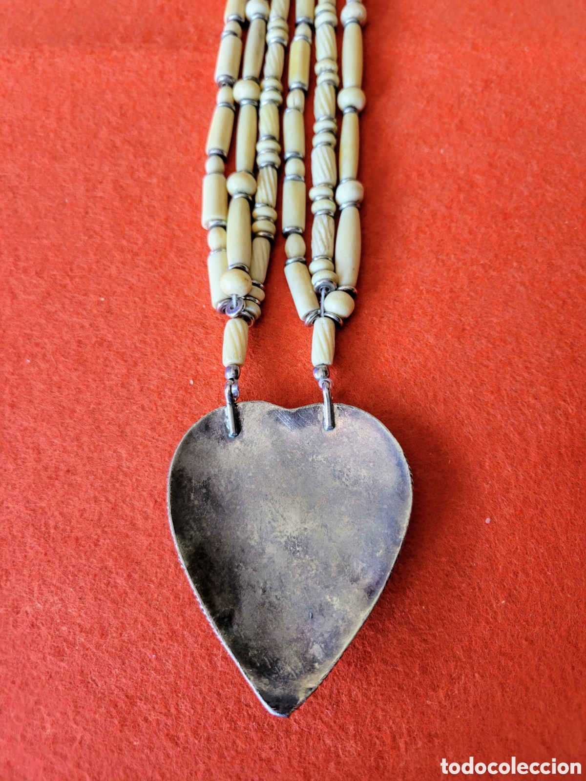 Antig&uuml;edades: COLLAR DE HUESO.................... - Foto 4