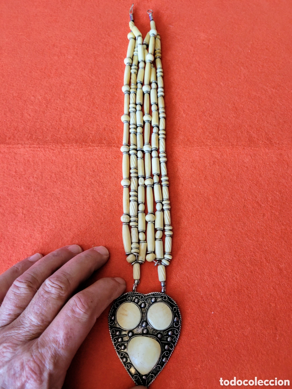 Antig&uuml;edades: COLLAR DE HUESO.................... - Foto 5