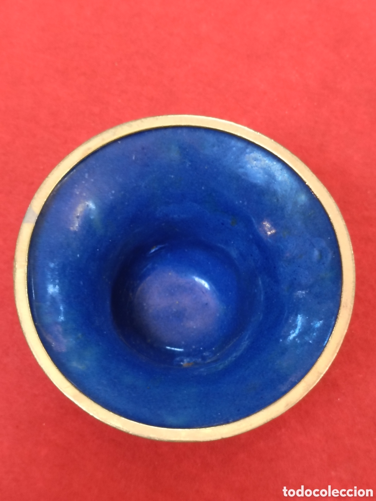 Antig&uuml;edades: CUENCO ESMALTE CLOISONNE 20CM ALTO. - Foto 6