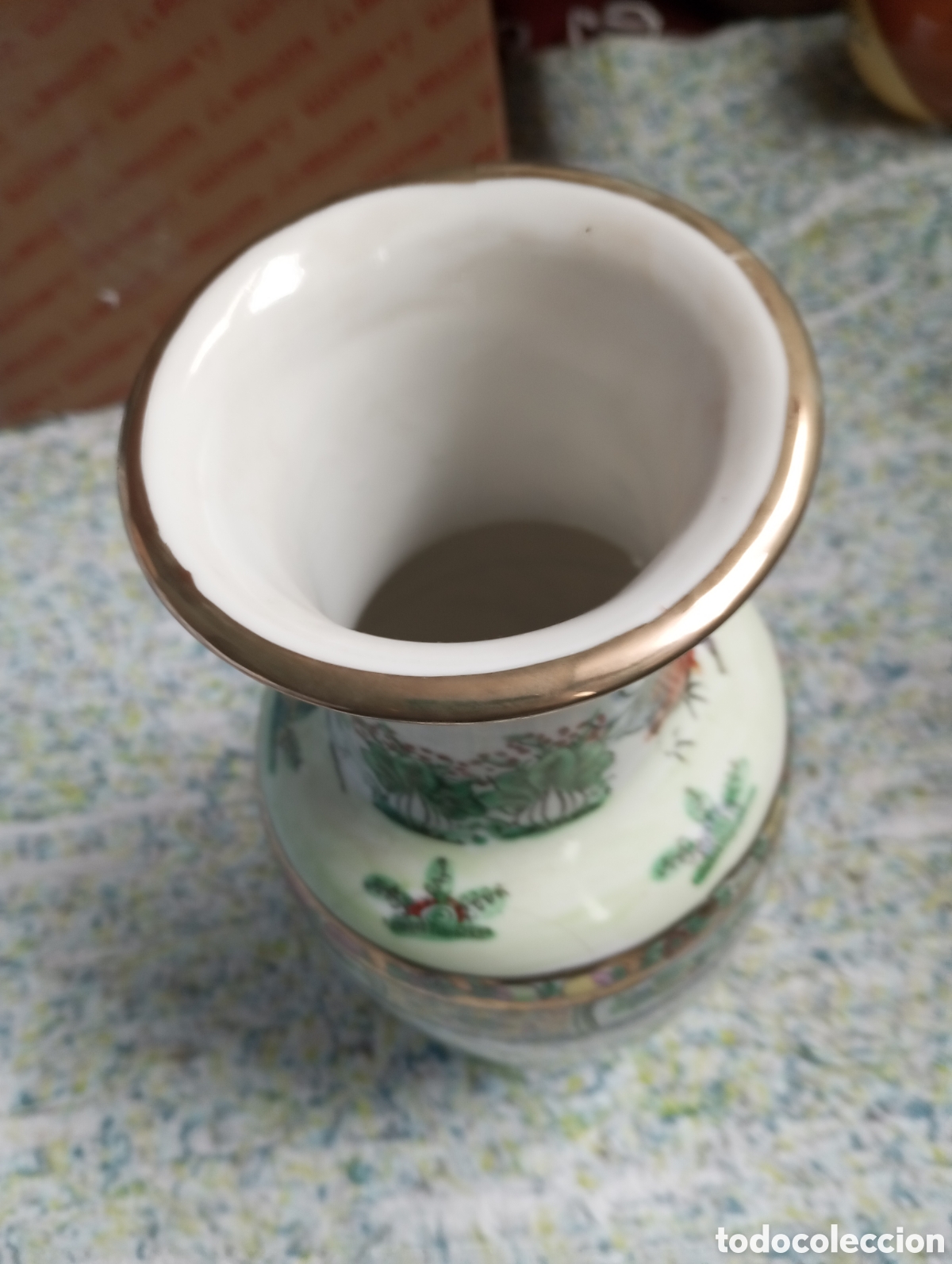 Antig&uuml;edades: Jarron porcelana china - Foto 3