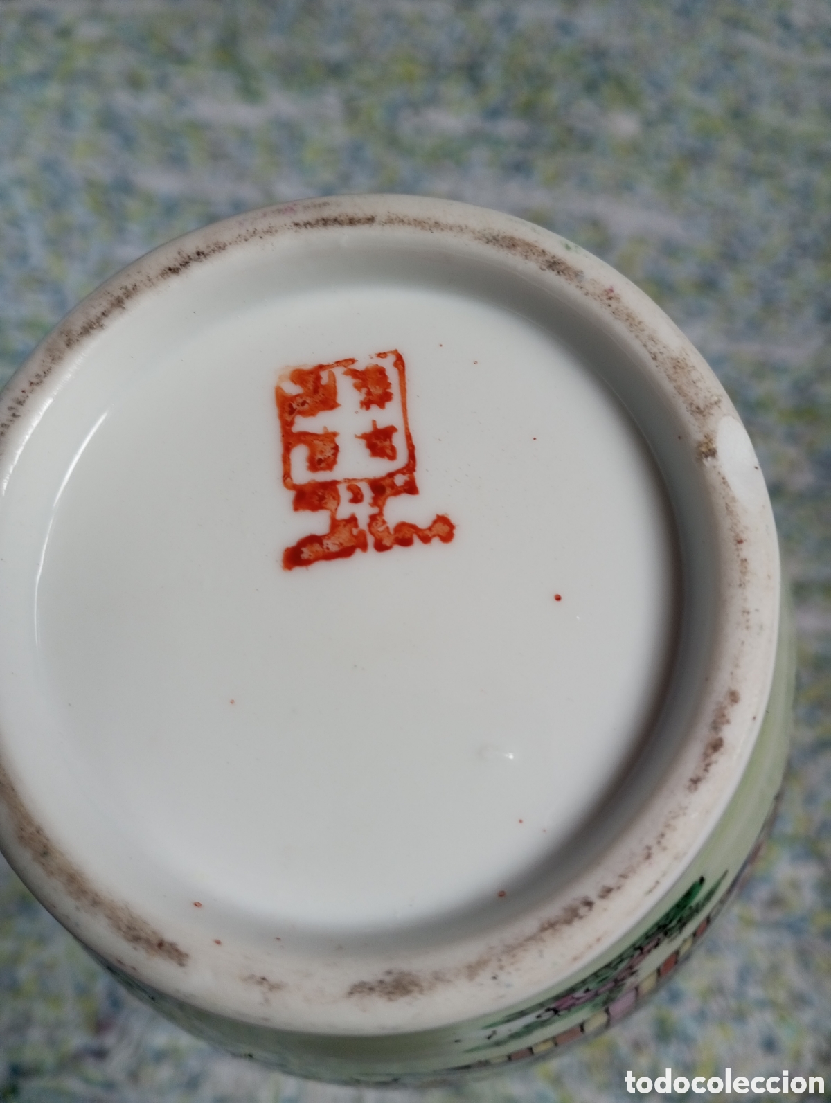 Antig&uuml;edades: Jarron porcelana china - Foto 4