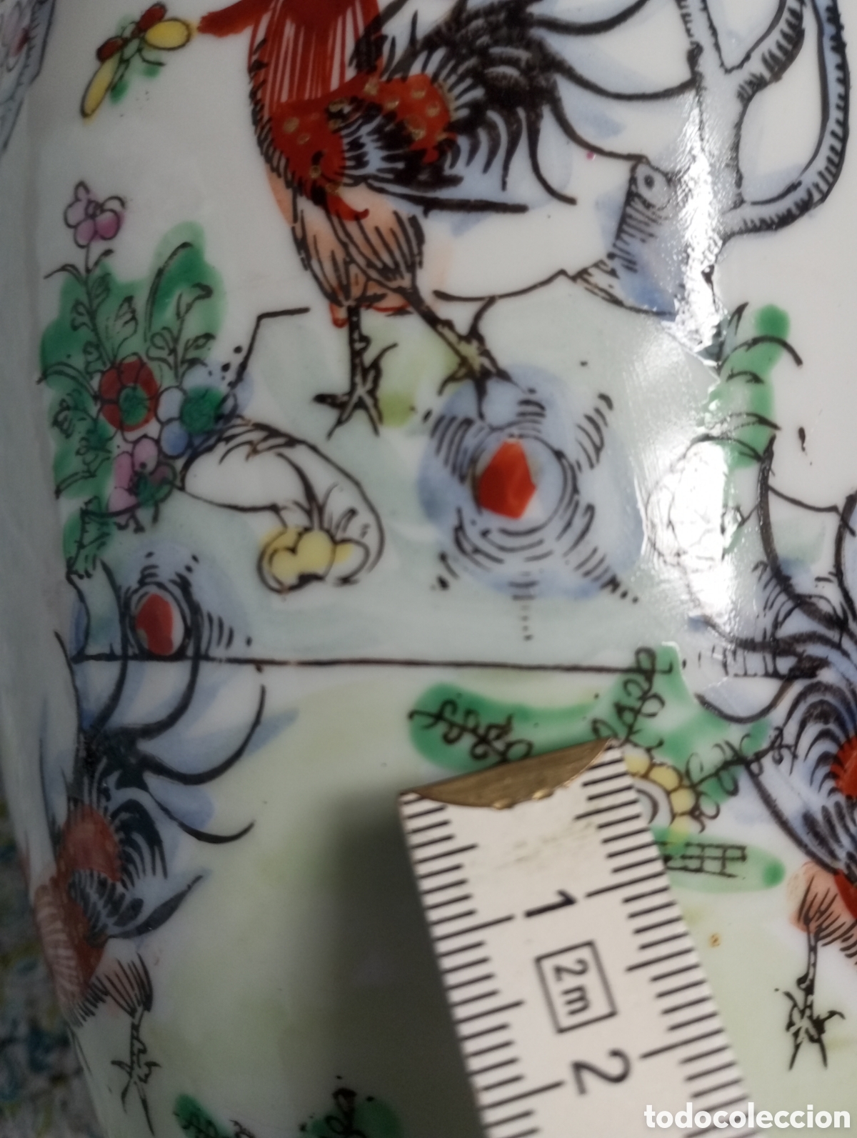 Antig&uuml;edades: Jarron porcelana china - Foto 6