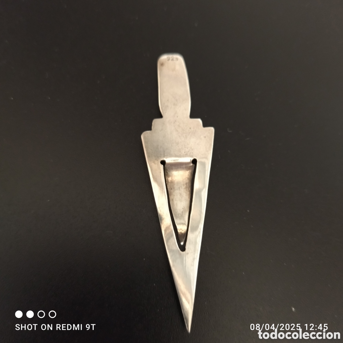 Antig&uuml;edades: Clip de plata con contraste Per&uacute; - Foto 3