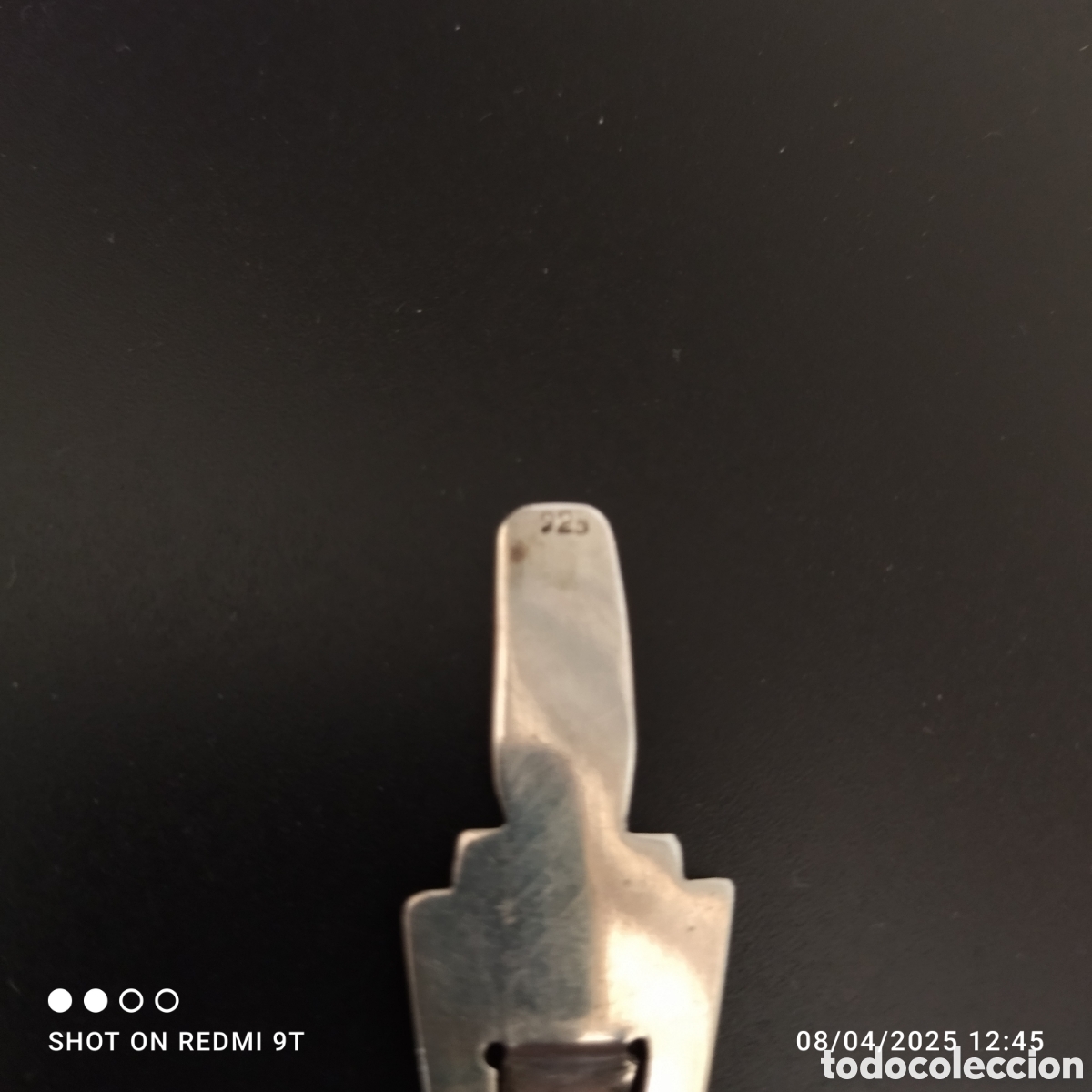 Antig&uuml;edades: Clip de plata con contraste Per&uacute; - Foto 4