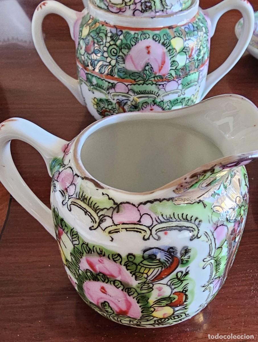 Antig&uuml;edades: JUEGO DE CAFE PORCELANA - Foto 2