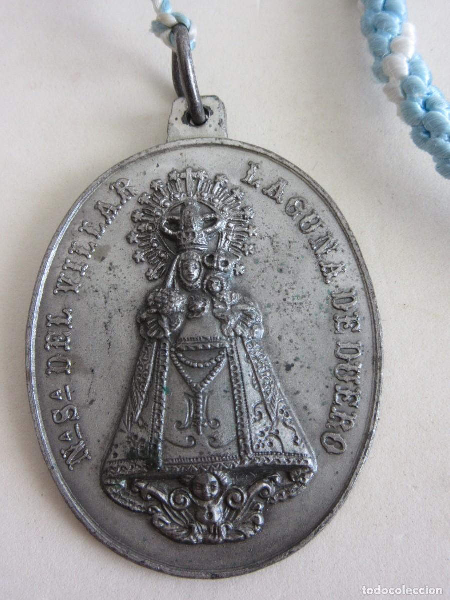 Antiques: MEDALLON DE LA COFRADIA DE NUESTRA SE&Ntilde;ORA DEL VILLAR - LAGUNA DE DUERO 1979