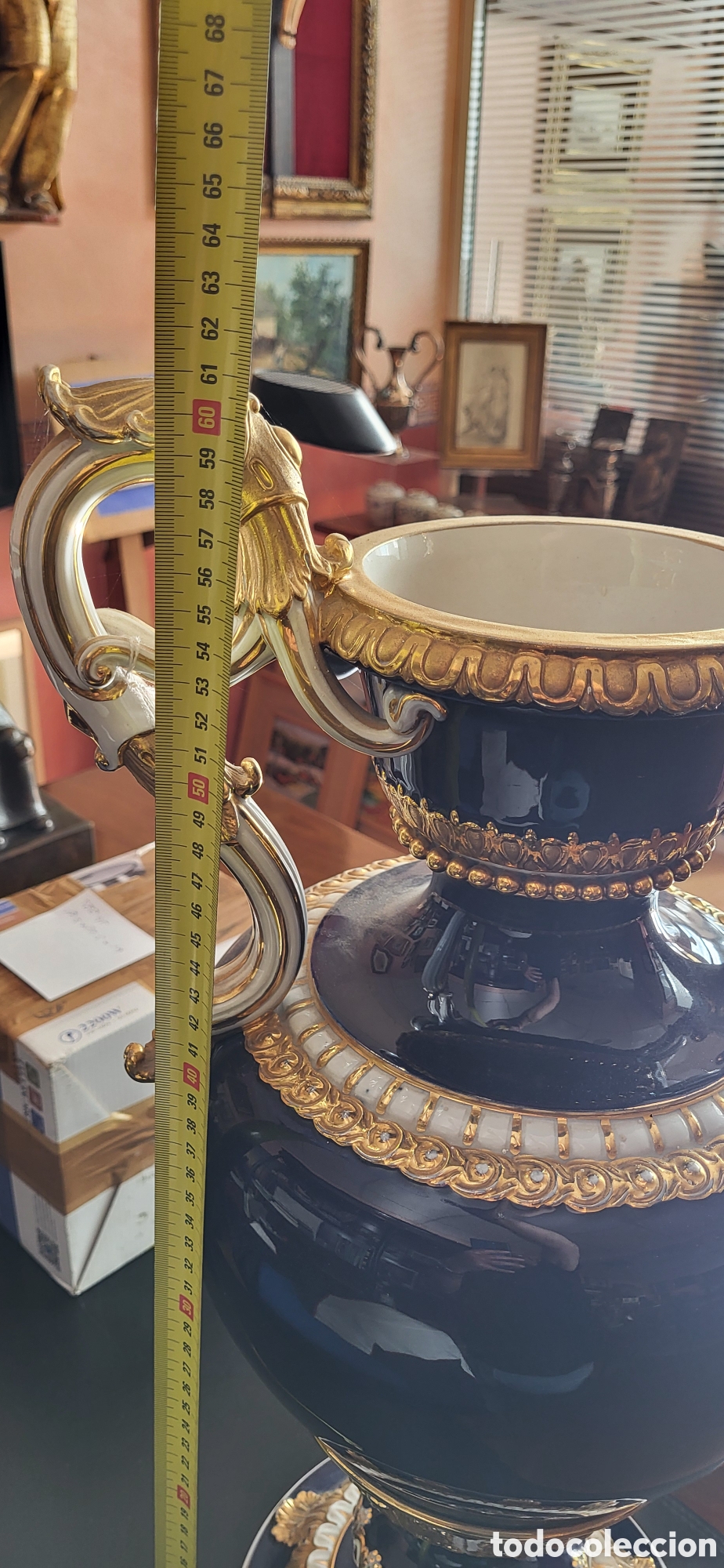 Antig&uuml;edades: Grandes jarrones MEISSEN XIX - Foto 6