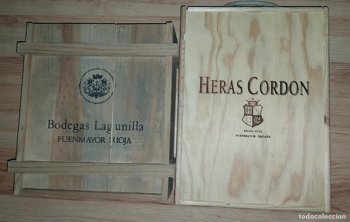 Antig&uuml;edades: 2 cajas de Madera de vino de Rioja
