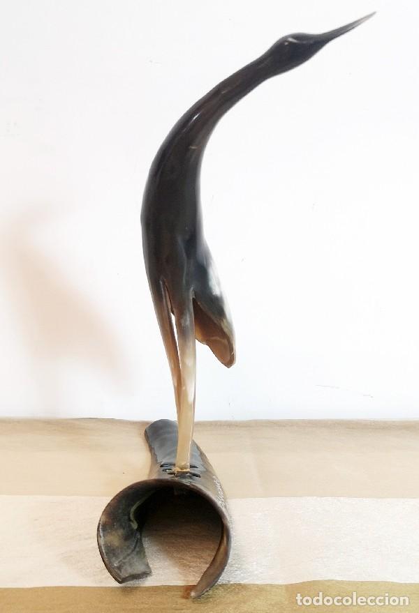 Antig&uuml;edades: Figura P&aacute;jaro Tallado - Foto 4