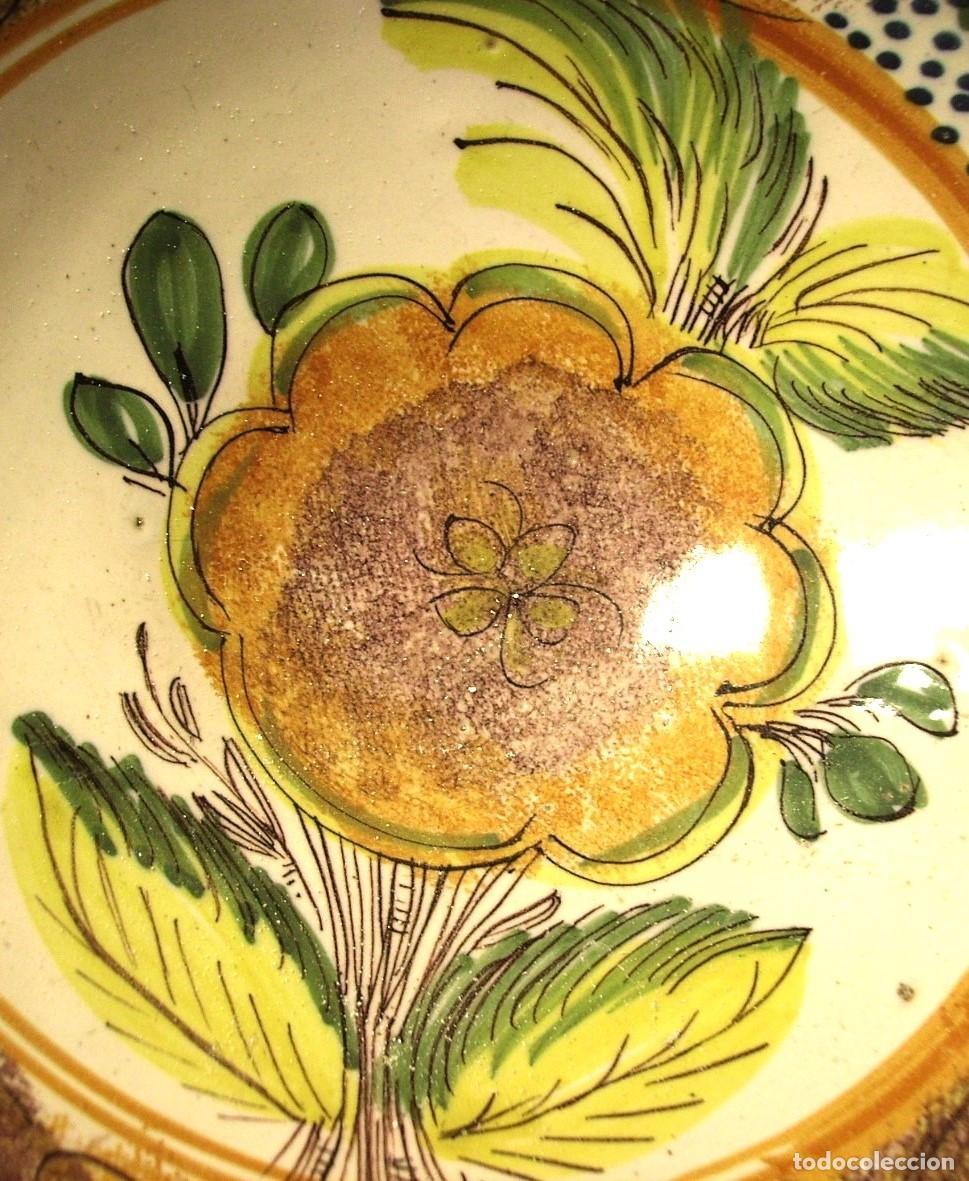 Antig&uuml;edades: ROTUNDO PLATO &ndash; CUENCO DE RIBESALBES XIX - Foto 9