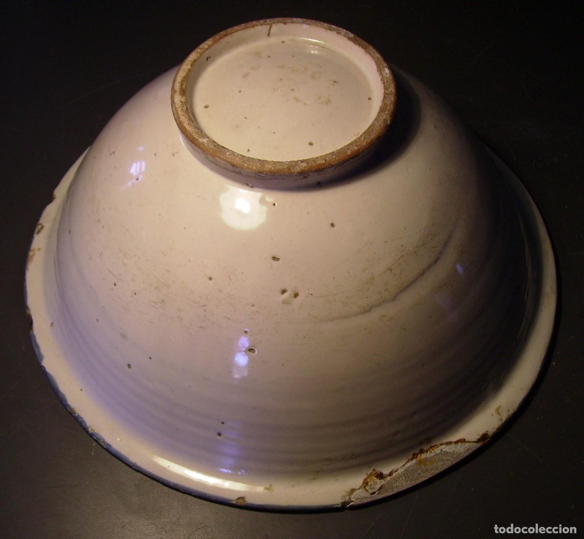 Antig&uuml;edades: ROTUNDO PLATO &ndash; CUENCO DE RIBESALBES XIX - Foto 11