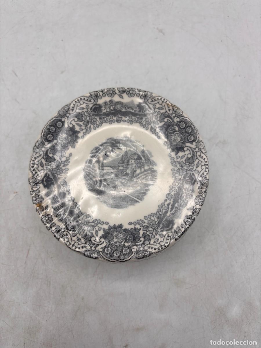 Antig&uuml;edades: LOTE DE 6 PLATOS DE CAF&Eacute; O T&Eacute;. LA CARTUJA. PICKMAN. COLECCION AARON. PRECINTADOS. VER FOTOS