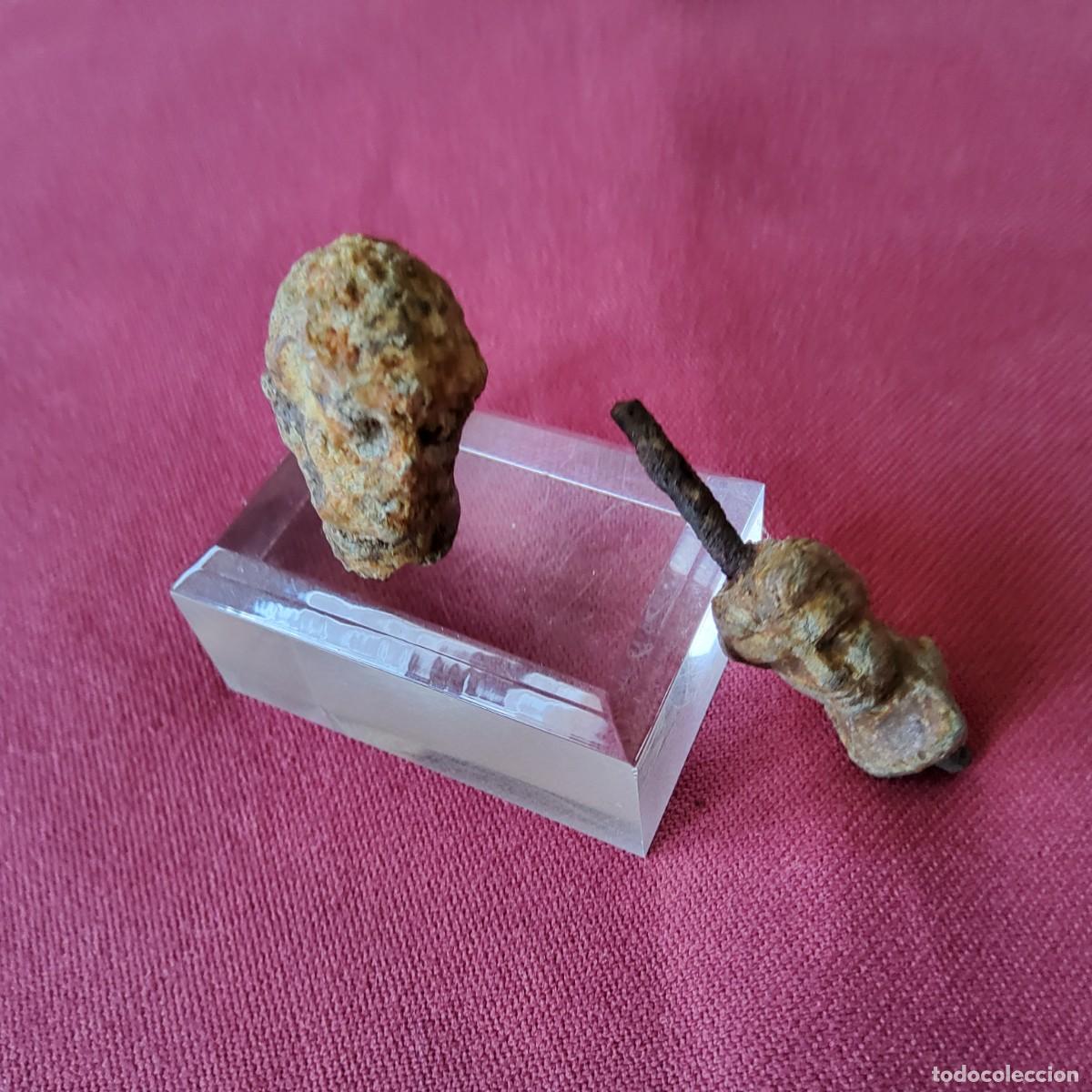 Antig&uuml;edades: DOS CABEZAS ANTIGUAS DE PLOMO - Foto 2