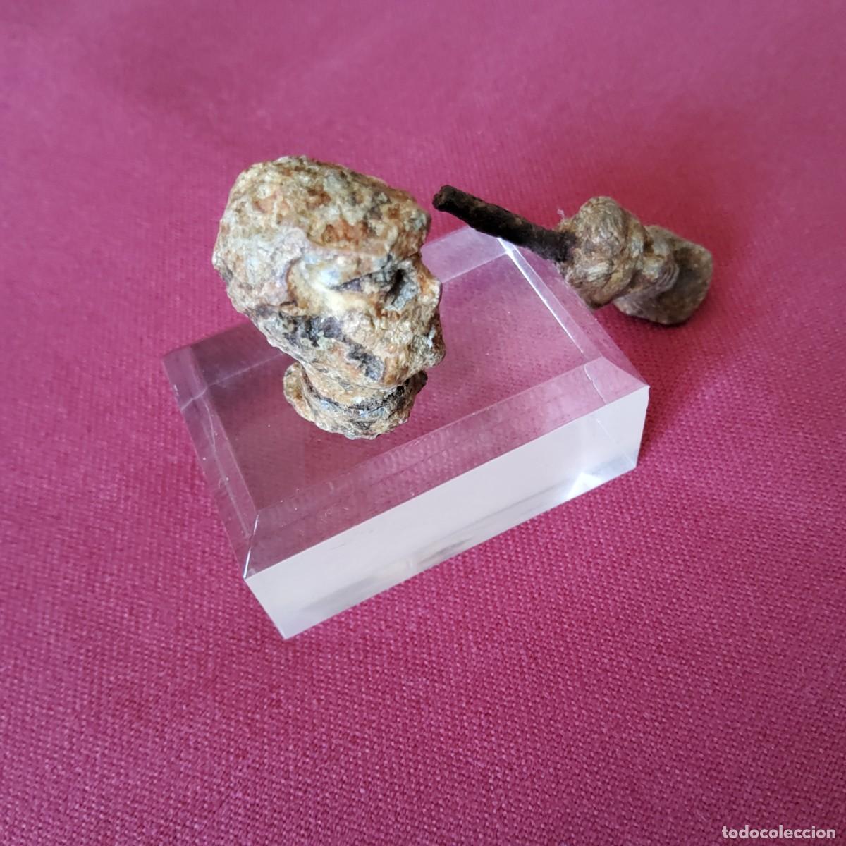 Antig&uuml;edades: DOS CABEZAS ANTIGUAS DE PLOMO - Foto 3