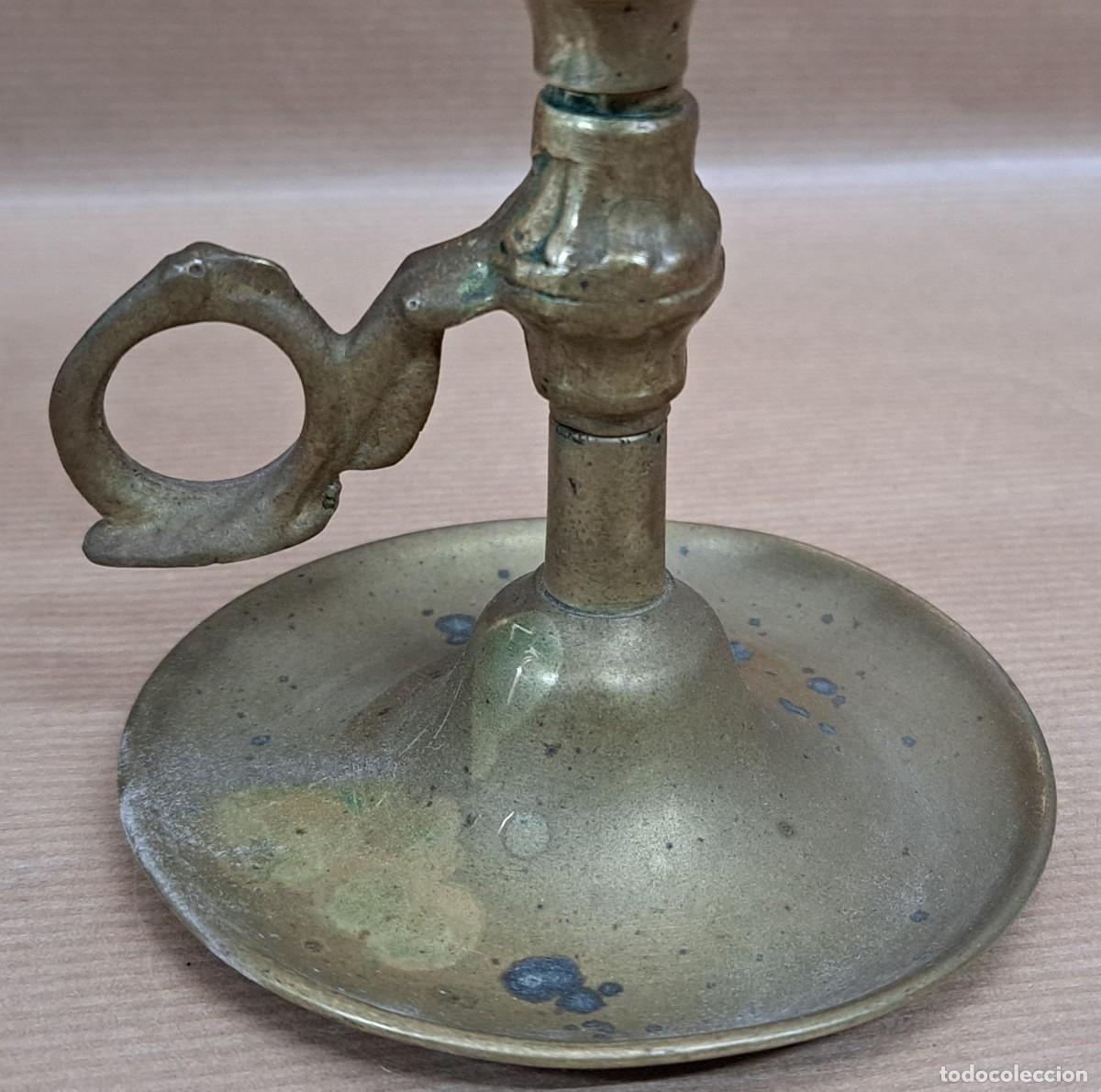 Antig&uuml;edades: Candil de bronce, siglo XIX - Foto 5