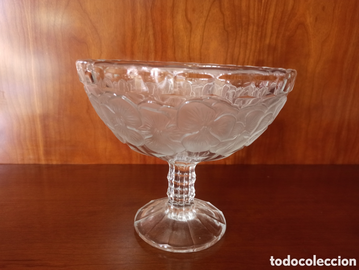 Antig&uuml;edades: Centro de Mesa de Cristal de Bohemia - Foto 6