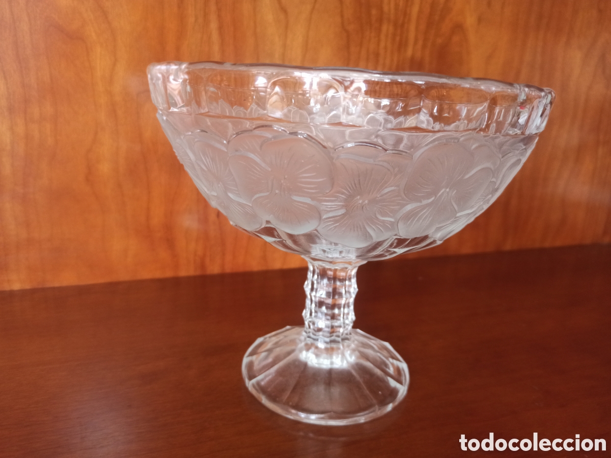 Antig&uuml;edades: Centro de Mesa de Cristal de Bohemia - Foto 8