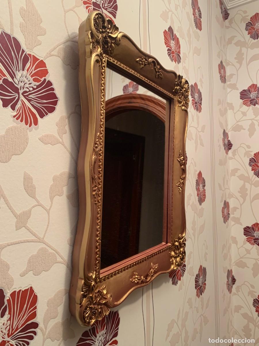 Antig&uuml;edades: ESPEJOS; MODELO CLASSIC, RECTANGULAR EN MADERA, DE ESTILO ROCOCO. - Foto 6