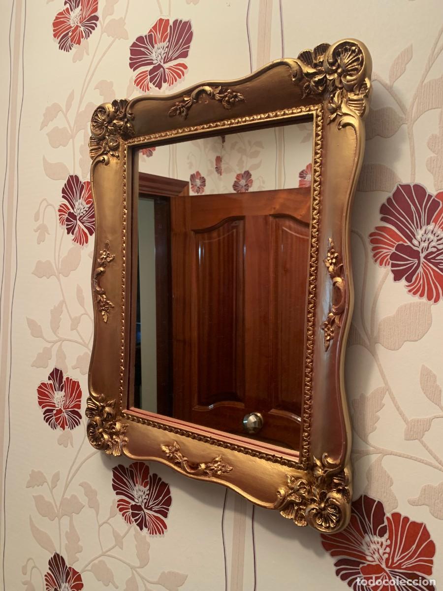 Antig&uuml;edades: ESPEJOS; MODELO CLASSIC, RECTANGULAR EN MADERA, DE ESTILO ROCOCO. - Foto 7