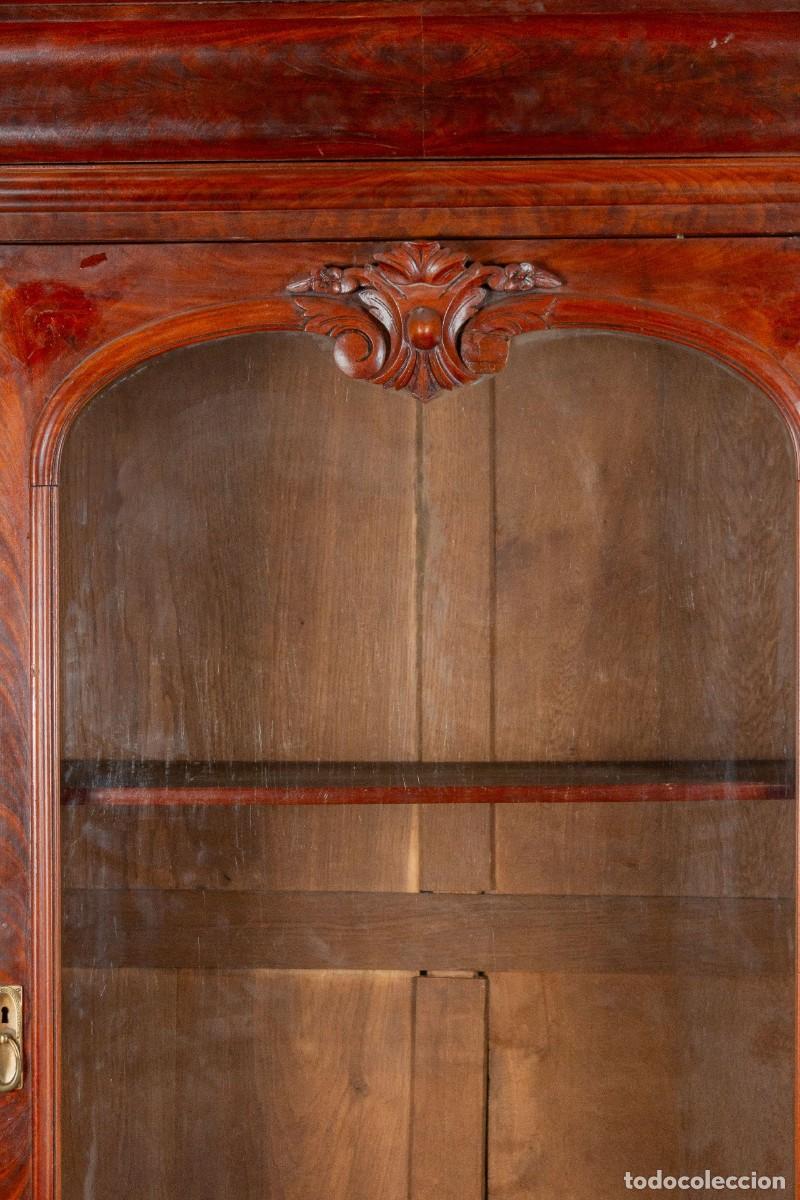 Antig&uuml;edades: Vitrina estilo Regencia, circa 1900. - Foto 2
