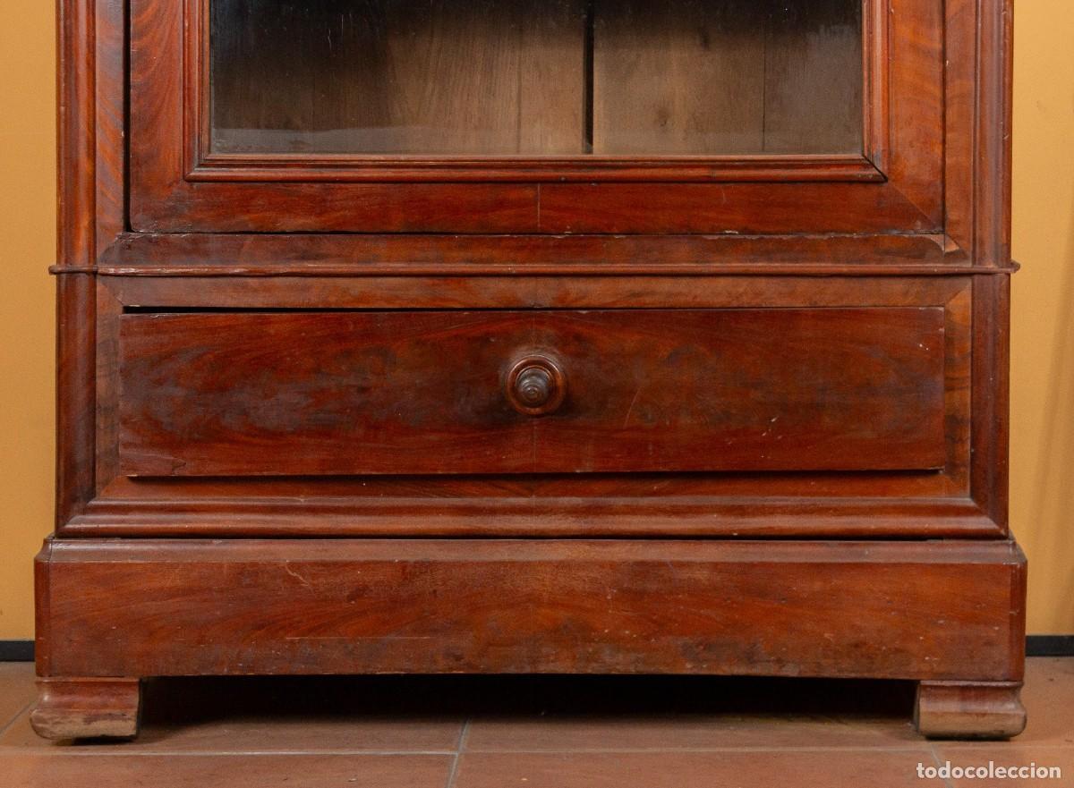 Antig&uuml;edades: Vitrina estilo Regencia, circa 1900. - Foto 4