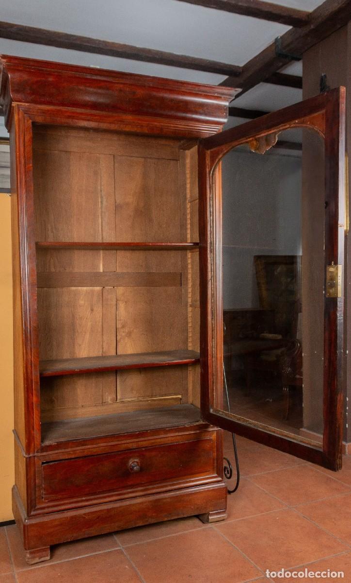 Antig&uuml;edades: Vitrina estilo Regencia, circa 1900. - Foto 6