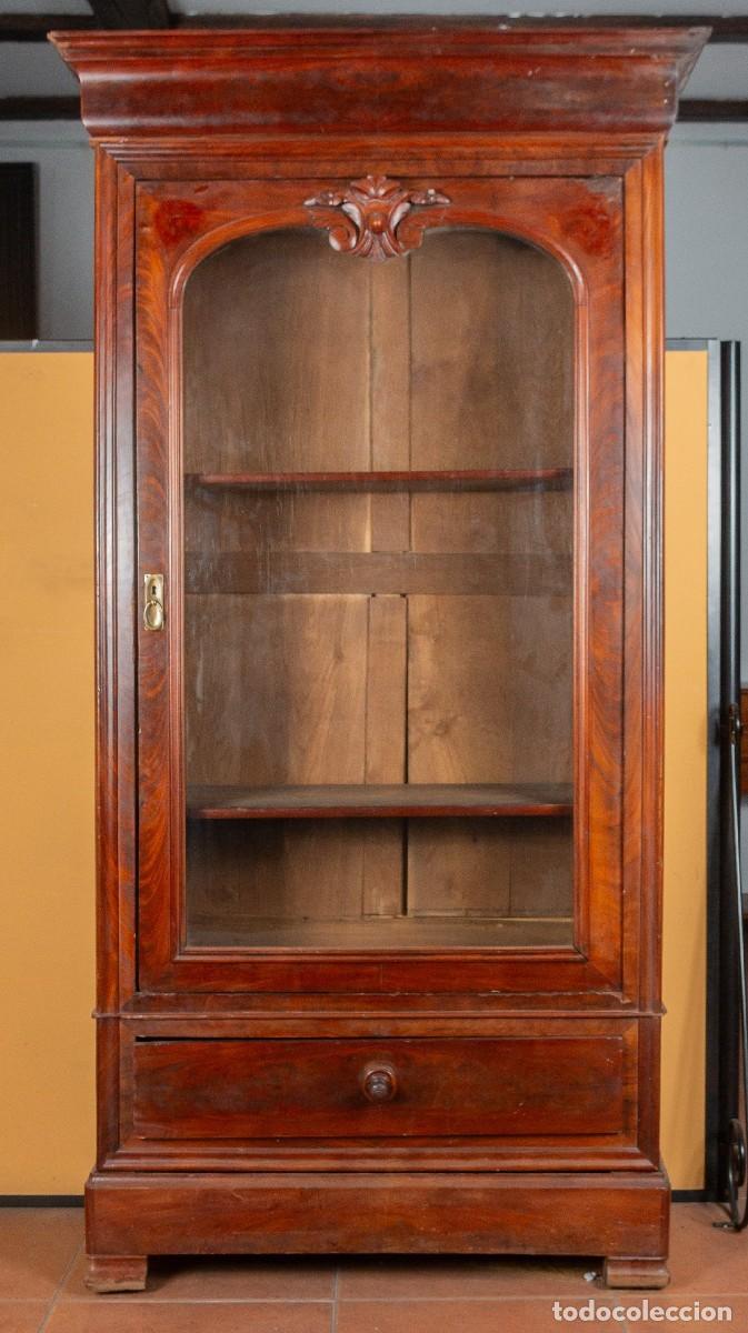 Antig&uuml;edades: Vitrina estilo Regencia, circa 1900. - Foto 1