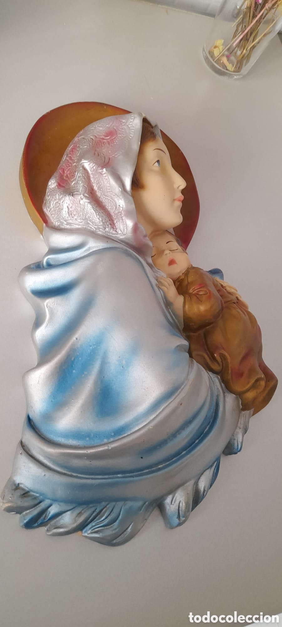 Antig&uuml;edades: Antigua Virgen y el Ni&ntilde;o - Foto 3