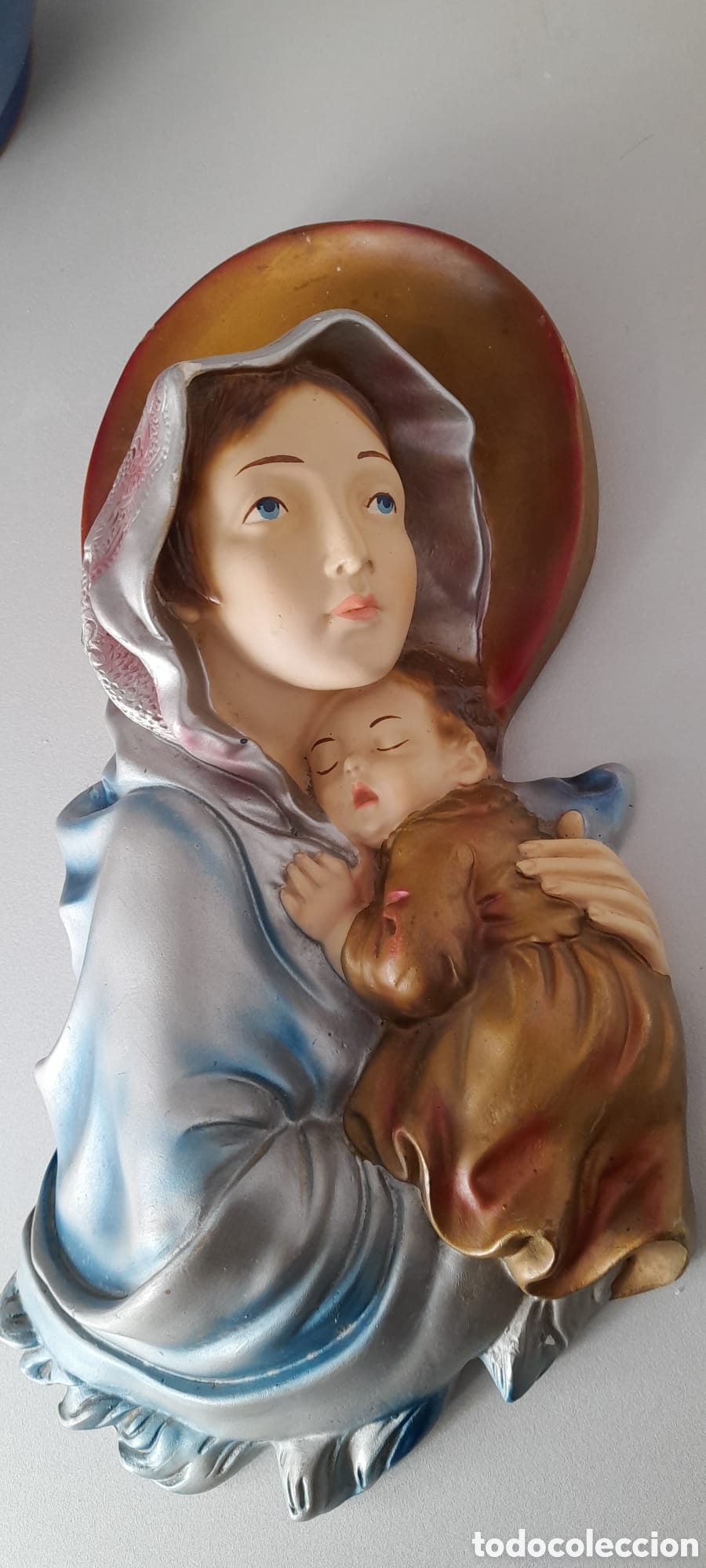 Antig&uuml;edades: Antigua Virgen y el Ni&ntilde;o - Foto 1