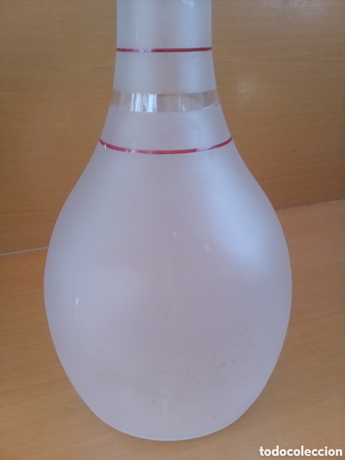 Antig&uuml;edades: BOTELLA LICOR DE CRISTAL AL &Aacute;CIDO - LICORERA - Foto 2
