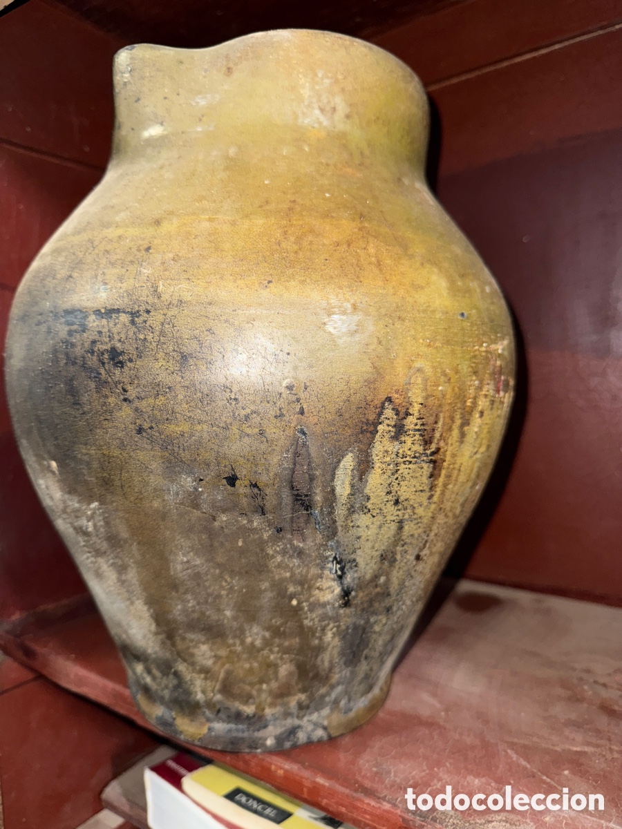 Antig&uuml;edades: Olla de barro de cuenca o priego - Foto 2