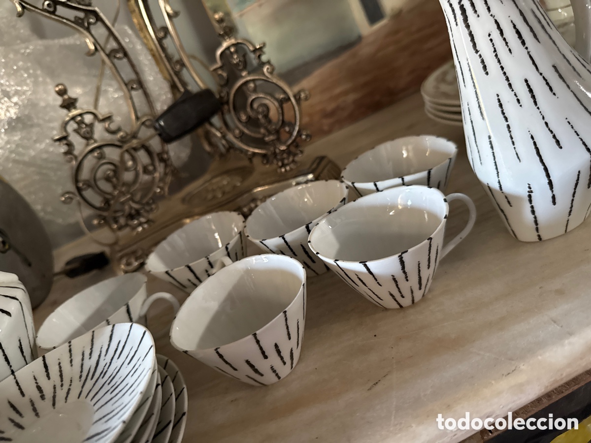 Antig&uuml;edades: JUEGO DE CAF&Eacute; CASTRO SARGADELOS COMPLETO - Foto 3