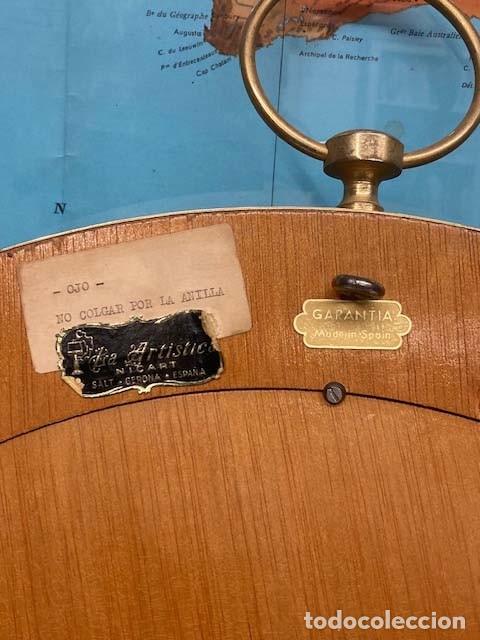 Antig&uuml;edades: Espejo tipo reloj de bolsillo - Foto 3