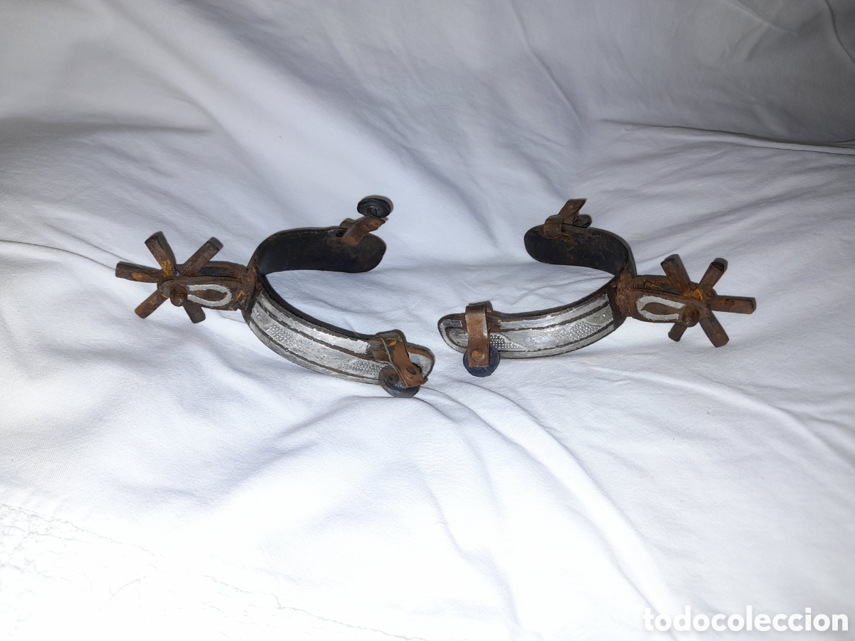 Antig&uuml;edades: Antiguas espuelas charras. - Foto 3