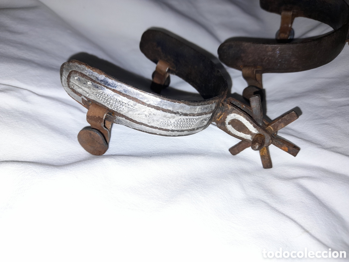 Antig&uuml;edades: Antiguas espuelas charras. - Foto 4