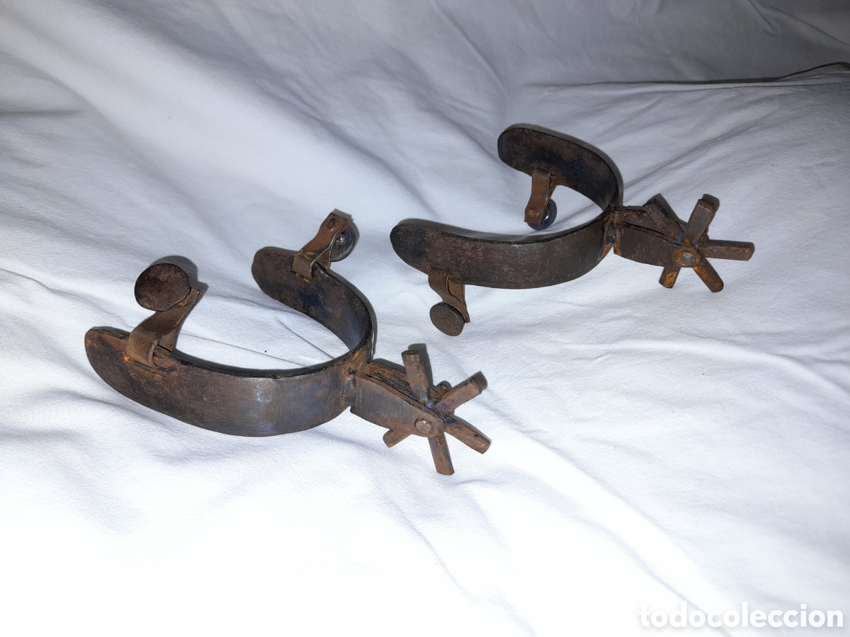 Antig&uuml;edades: Antiguas espuelas charras. - Foto 6